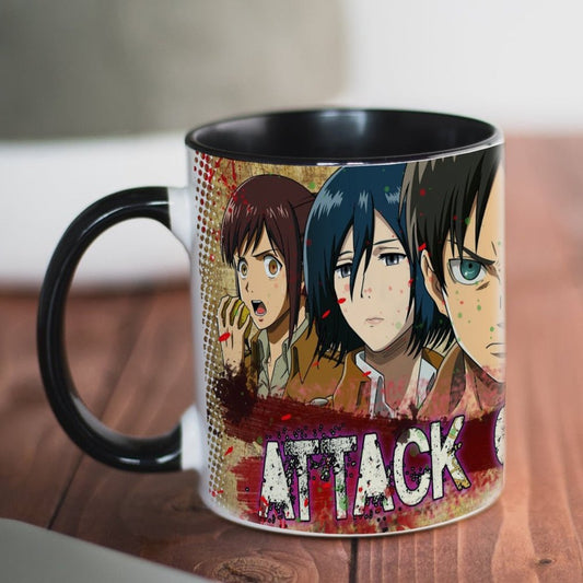 MAOKEI - 3D AOT Eren Young Team Style 2 Mug - 1005003836234577-style 17-11oz