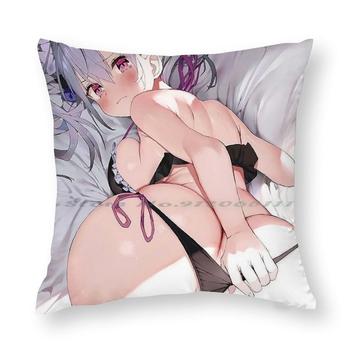 MAOKEI - 3D Hentai Original Character Pillow Case - 1005003008611326-Polyester-30x30cm 12x12in