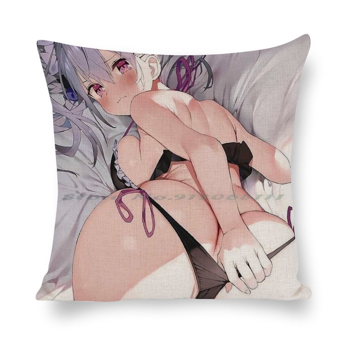 MAOKEI - 3D Hentai Original Character Pillow Case - 1005003008611326-Polyester-30x30cm 12x12in