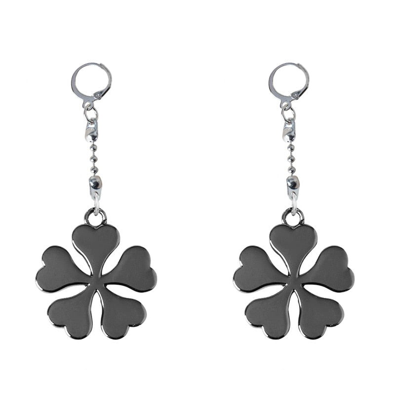 MAOKEI - 5-leaf Clover Earring - 1005004598295570-03