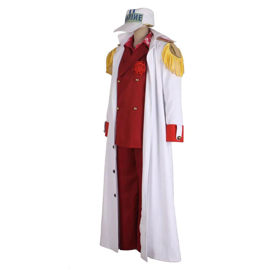 MAOKEI - Akainu Cosplay Sakazuki Admiral Suit Halloween Costume - B09Q3PQDNP-8