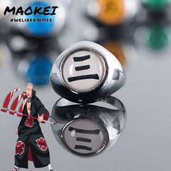 MAOKEI - Akatsuki Members Rings - 48596360-10pcs-with-box