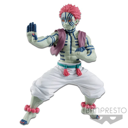 MAOKEI - Demon Slayer Akaza Figure Fighting Pose 2 Figure - B08YWN94BT