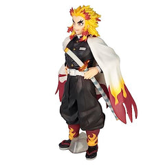 MAOKEI - Demon Slayer Kyojuro Rengoku Fire Pillar Pose 2 Figure - B0B57NFLWN