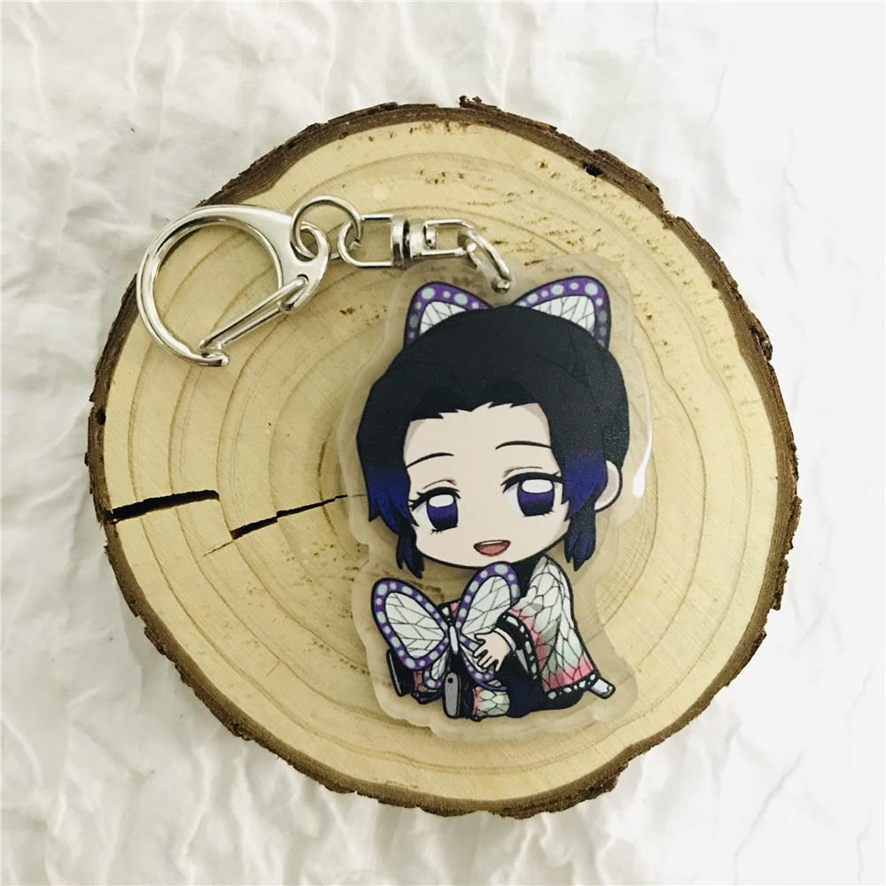 MAOKEI - Demon Slayer Shinobu Protection Keychain - B09ZYL8THD