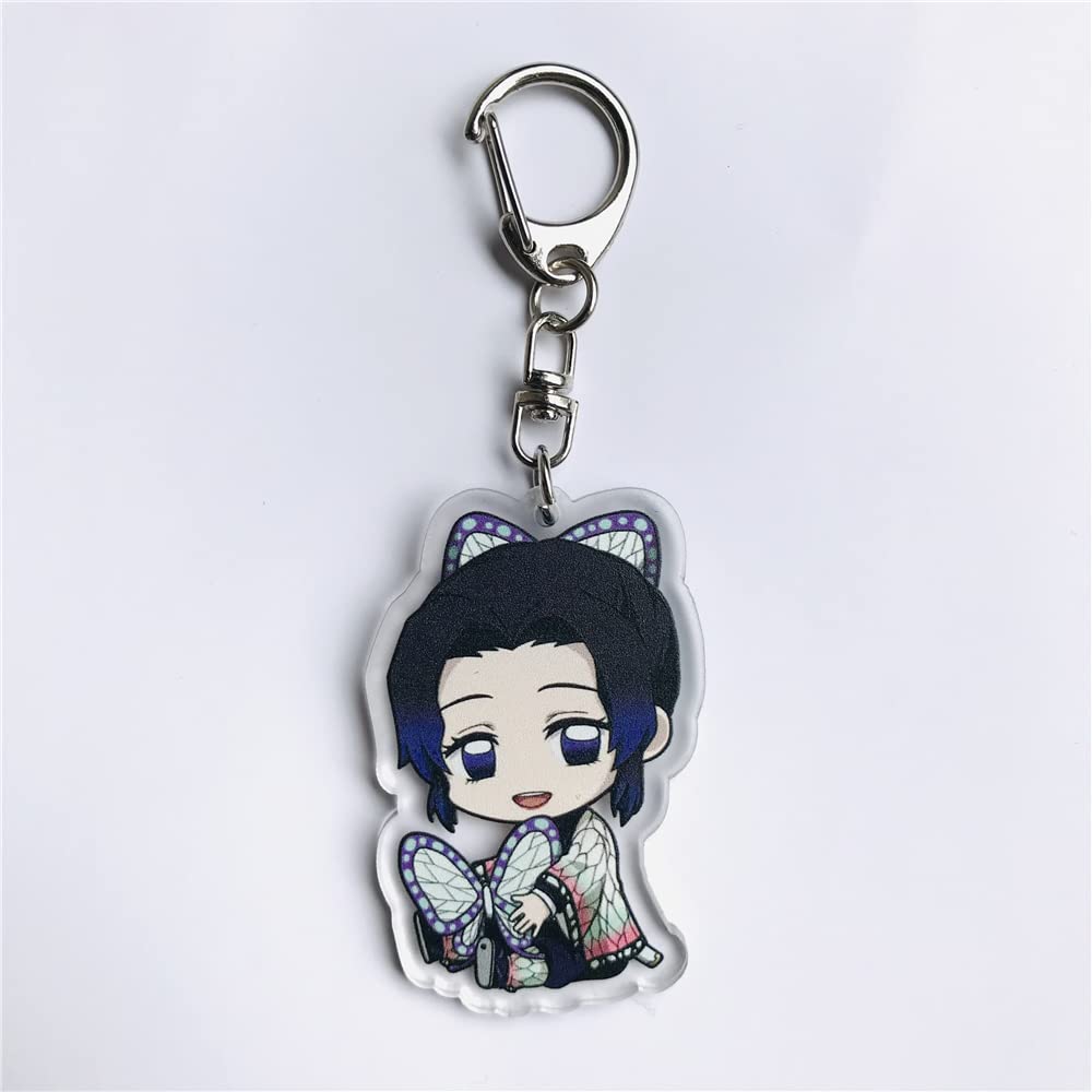 MAOKEI - Demon Slayer Shinobu Protection Keychain - B09ZYL8THD