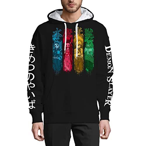 MAOKEI - Demon Slayer Tanjiro Team Highlight Hoodie - B0BWY1XD5M-1