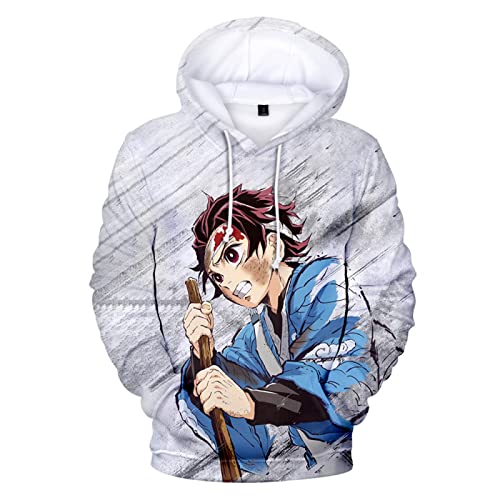 MAOKEI - Demon Slayer Tanjiro Training 3D Hoodie - B0BPLWDCB4