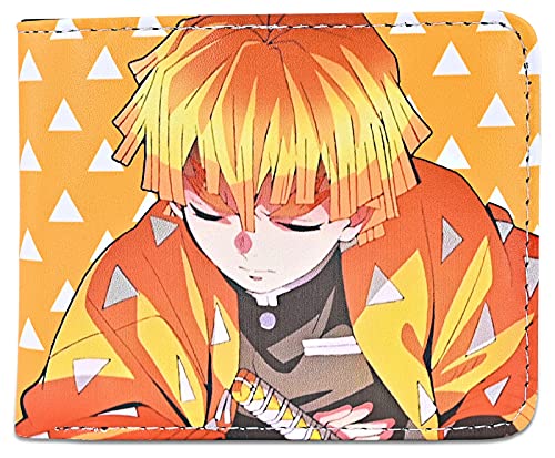 MAOKEI - Demon Slayer Zenitsu Resilience Wallet - B09BKW9653