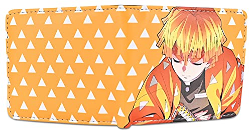 MAOKEI - Demon Slayer Zenitsu Resilience Wallet - B09BKW9653