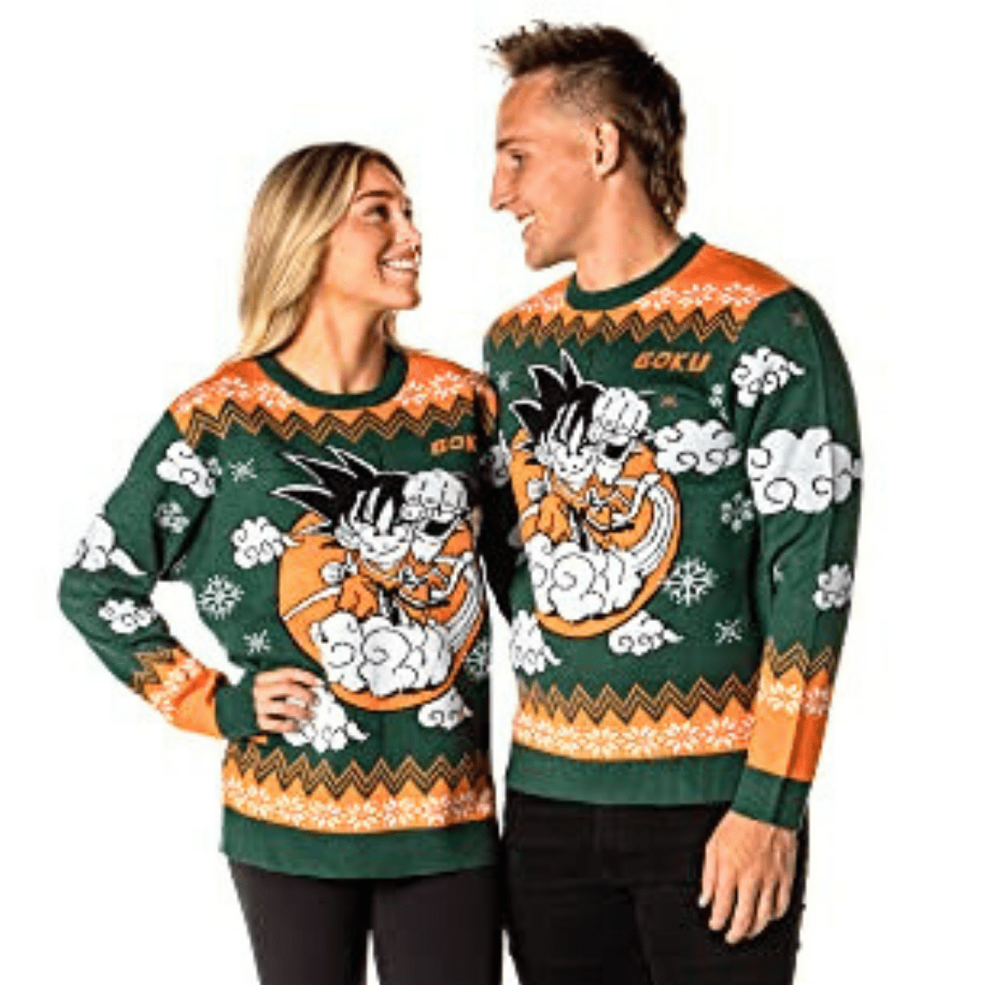 MAOKEI - Dragon Ball Z Goku Epic Christmas Sweater -