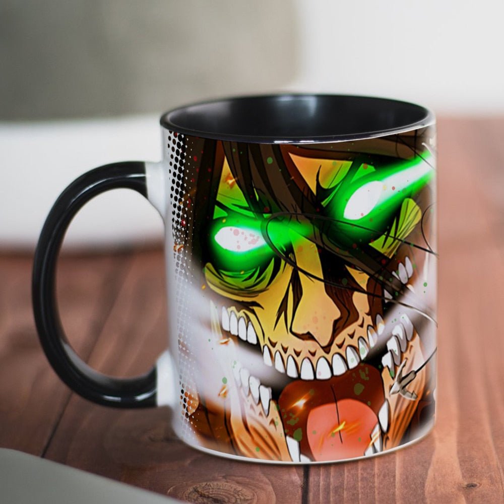 MAOKEI - Eren Yeager titan Rage Magic Mug - 1005003836234577-style 10-11oz