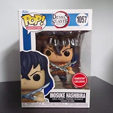 MAOKEI - Funko Demon Slayer - Inosuke Hashibira Unmasked Sword Figure - B09RRNSHYK