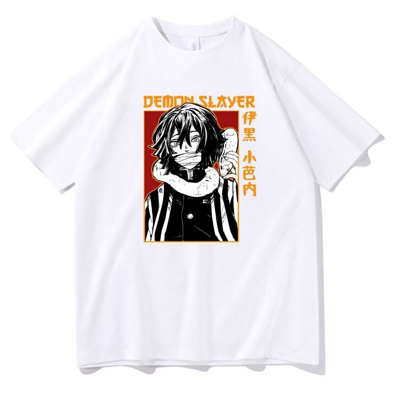 MAOKEI - Iguro Obanai 3D T-Shirt - 1005004369136250-Black-XS