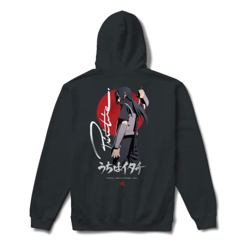 MAOKEI - Itachi Graphic Art Simple Hoodie Style 1 - B0C5WWJ95G