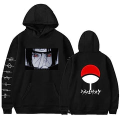 MAOKEI - Itachi Uchiha Jutsu Attack Hoodie Style 1 - B0CKMRQFSY