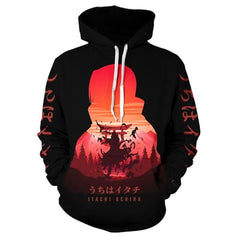 MAOKEI - Itachi Uchiha Road To Redemption Inspired Hoodie - B0CJCCMGXS