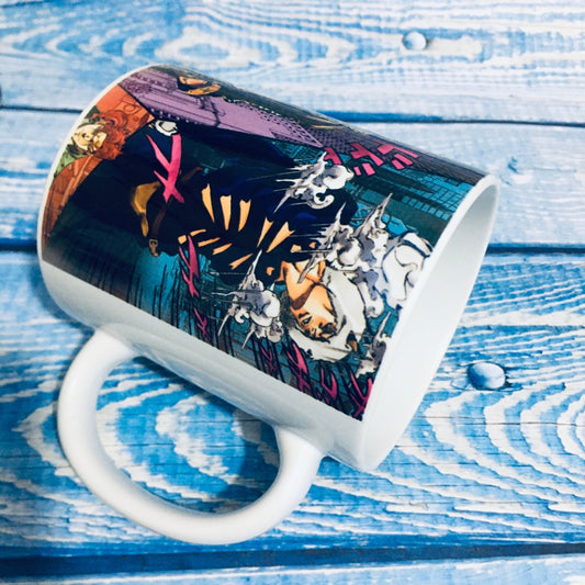 MAOKEI - JoJo Bizarre Adventure Vintage Mug - 1005003001569467-white-301-400ml