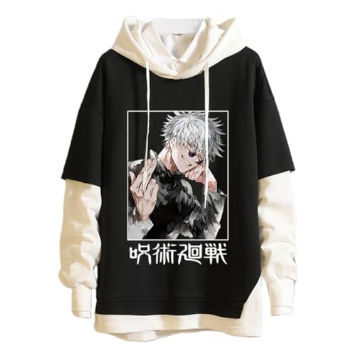 MAOKEI - Jujutsu Kaisen Satoru Gojo Young City Style Hoodie - B0CMQGNFRW