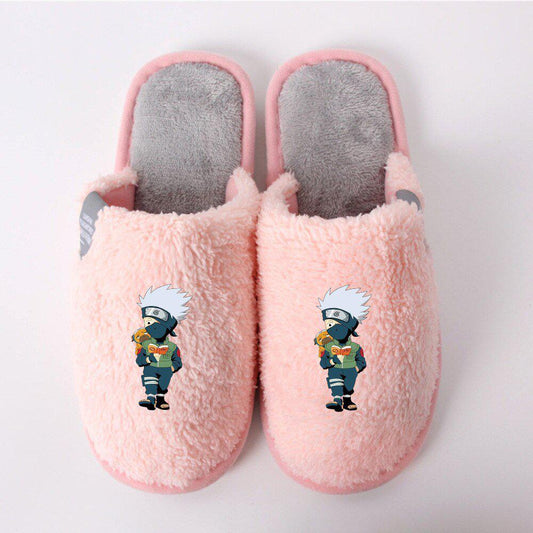 MAOKEI - Naruto Kakashi Warm Slippers - 1005003609370725-Women style 3