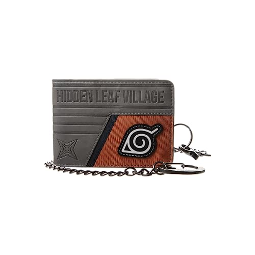 MAOKEI - Naruto Konoha Hidden Leaf Chain Wallet - B08MBFXMTW