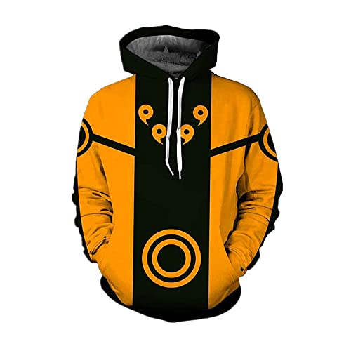 MAOKEI - Naruto Sage Mode Transformation Style 2 Hoodie - B0B8S1ZP7K