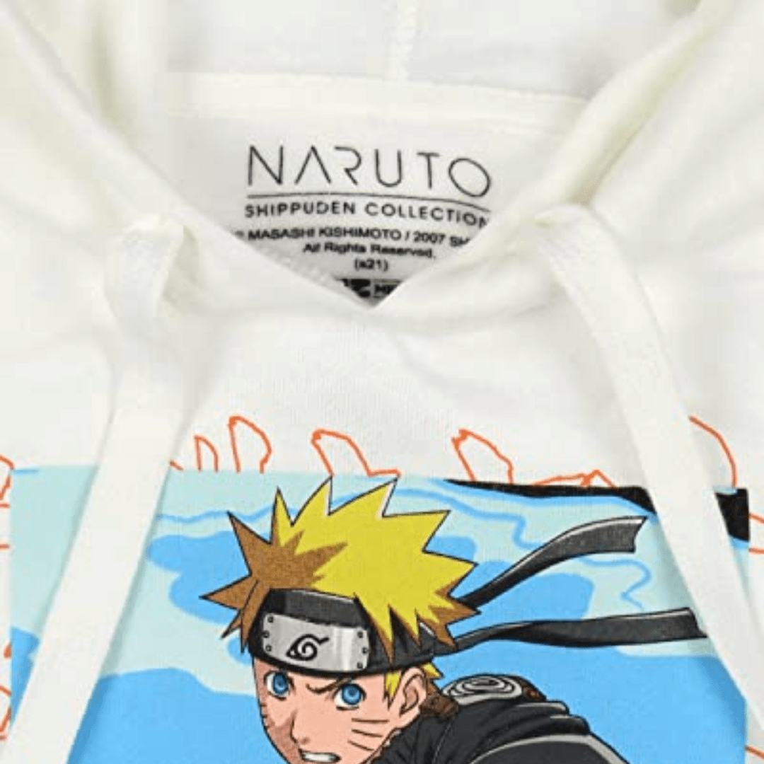 MAOKEI - Naruto Shippuden 2023 Anime Emblematic Hoodie - B0BT8CY83Y