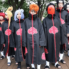 MAOKEI - Naruto Shippuden Official Akatsuki Cloak - B088TCTVNJ