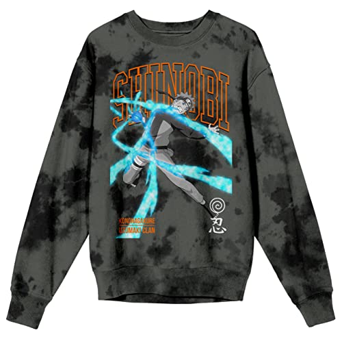 MAOKEI - Naruto Shippuden Official Shinobi Long Sleeves Sweater - B0BCGRB7N9