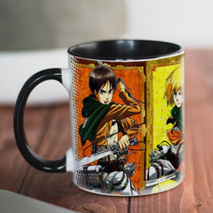 MAOKEI - New AOT Armin & Eren Ceramic Mug - 1005003836234577-style 04-11oz