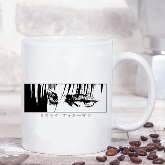 MAOKEI - New AOT Levi Eyes Mug - 1005003836234577-style 26-11oz