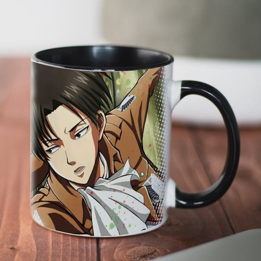 MAOKEI - New AOT Levi New Style 3 Mug - 1005003836234577-style 01-11oz