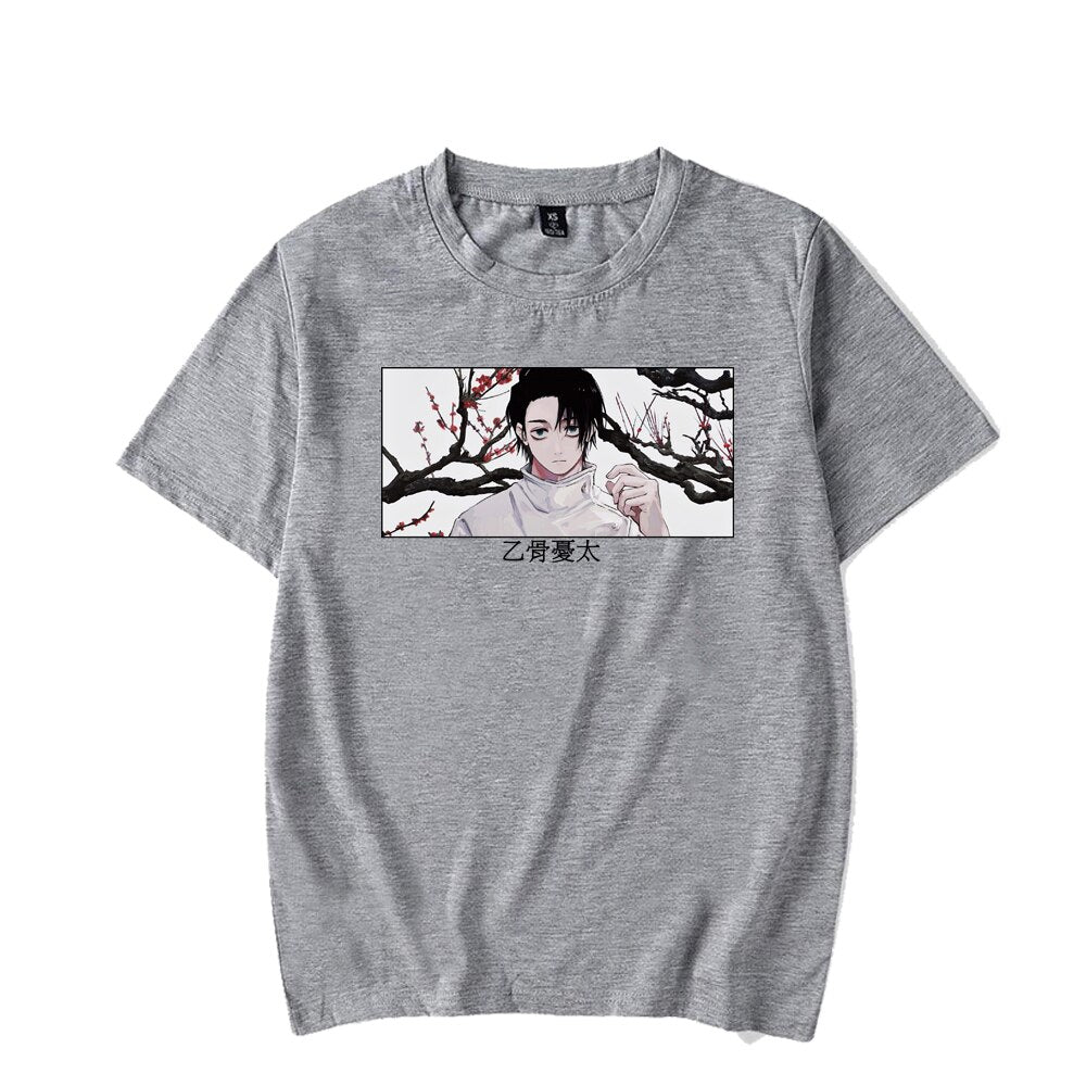 MAOKEI - Okkotsu Yuto Style 2 T-Shirt - 1005003772972616-Gray-XS