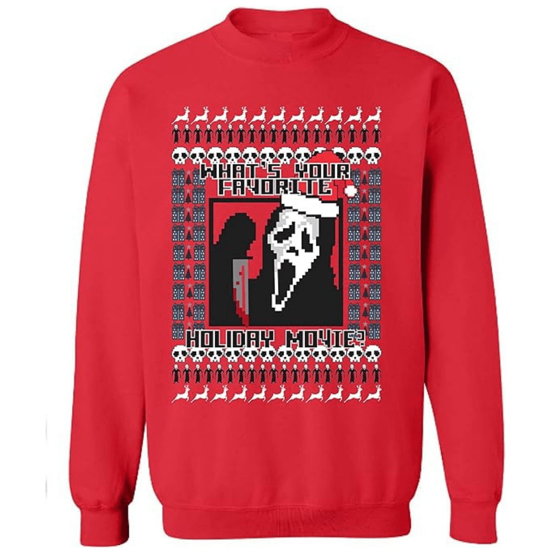 MAOKEI - One Piece Brook Festive Christmas Sweater - B0BMJRN179