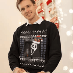 MAOKEI - One Piece Brook Festive Christmas Sweater - B0BMJRN180