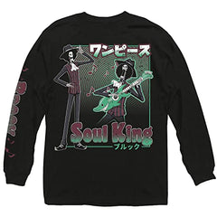 MAOKEI - One Piece Brook Soul King Concert T-Shirt - B09ZPZYKGS-1