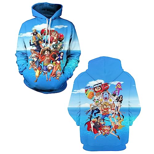 MAOKEI - One Piece Grandline Adventure Start Hoodie - B0C8MLJL3C