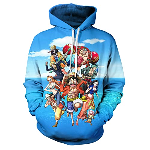 MAOKEI - One Piece Grandline Adventure Start Hoodie - B0C8MLJL3C