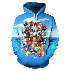 MAOKEI - One Piece Grandline Adventure Start Hoodie - B0C8MLJL3C