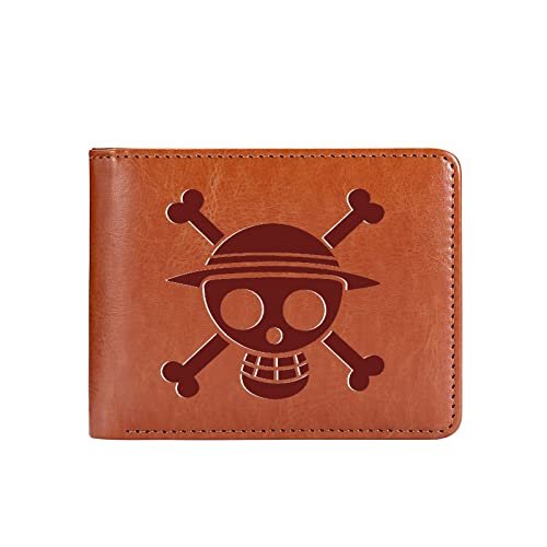 MAOKEI - One Piece Luffy Pirate Emblem Style 2 Wallet - B0C4N1S1RZ