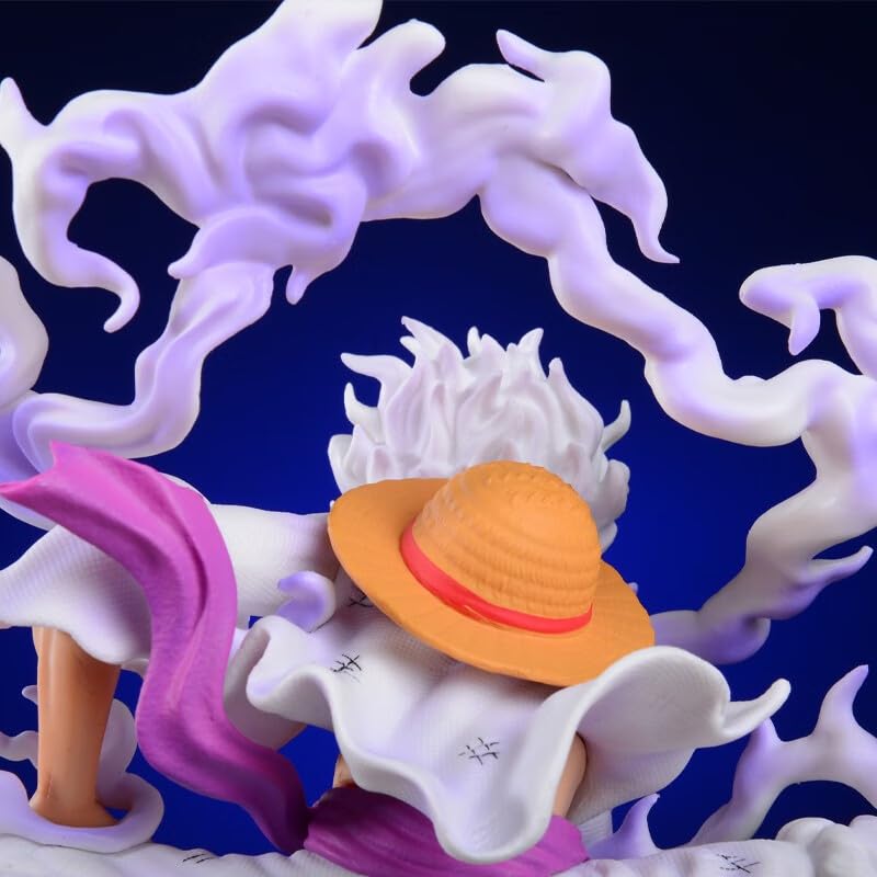 MAOKEI - One Piece Mugiwara Luffy Gear 5 Attack Style 2 Figure -