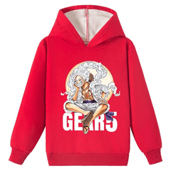 MAOKEI - One Piece Mugiwara Luffy Gear 5 Epic Pose Hoodie Style 2 - B0CLL7RYQ1