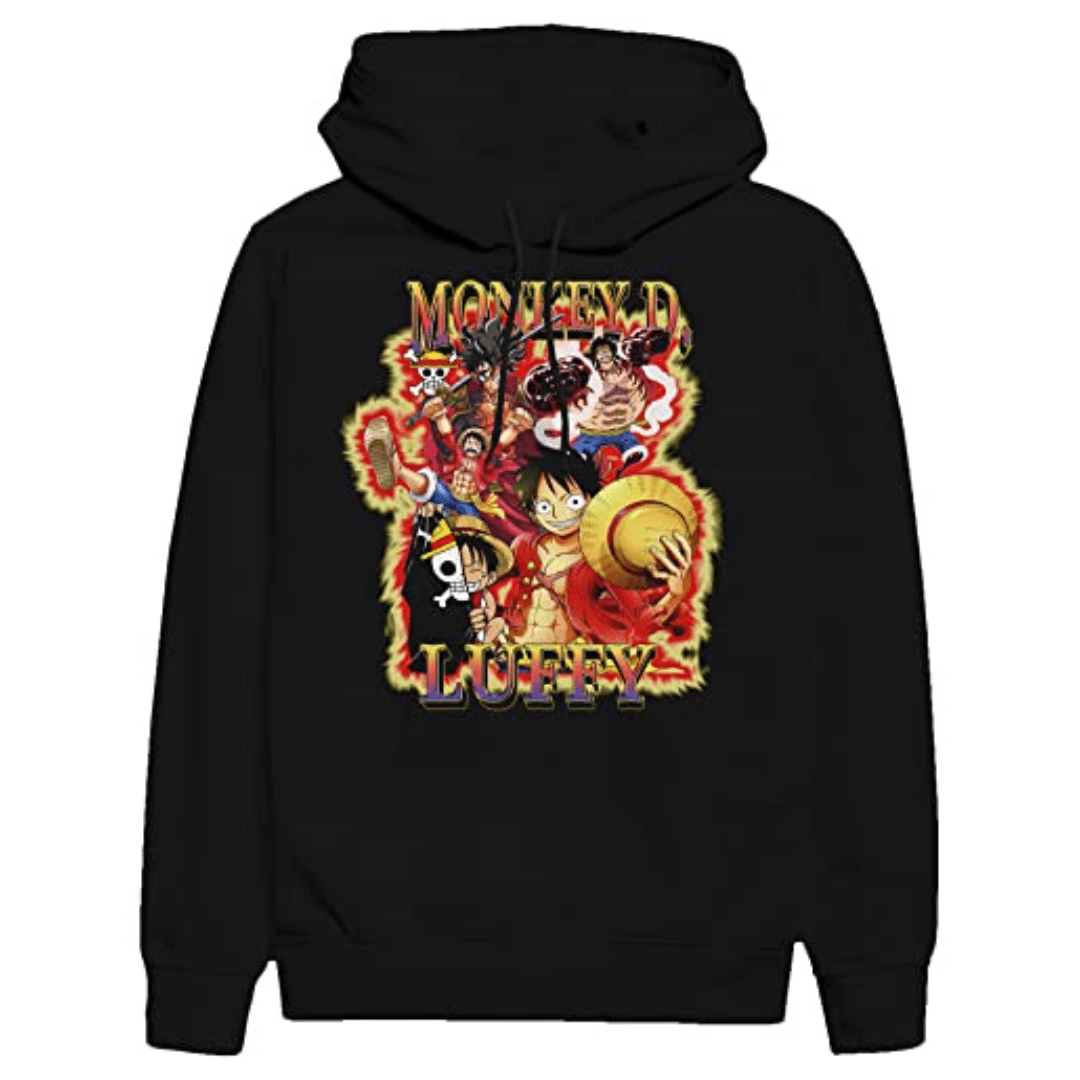 MAOKEI - One Piece Mugiwara Team Epic Hoodie Style 4 - B0BHN9GR7F