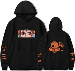 MAOKEI - One Piece Nami Special Emblem Epic Hoodie - B09MTKP1X5