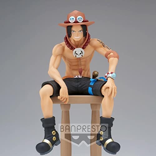 MAOKEI - One Piece Portgas.D.Ace Sitting Epic Statue -