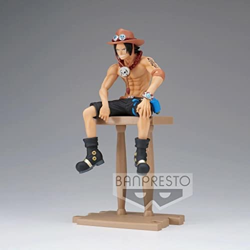 MAOKEI - One Piece Portgas.D.Ace Sitting Epic Statue -