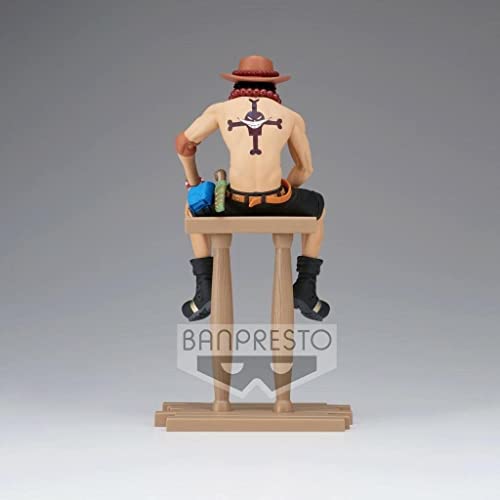 MAOKEI - One Piece Portgas.D.Ace Sitting Epic Statue -