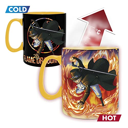 MAOKEI - One Piece Sabo Flame Dragon King Magic Mug -