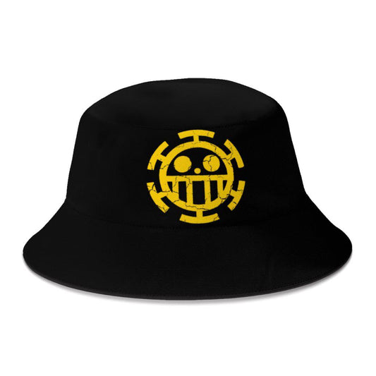 MAOKEI - One Piece Trafalgar Law Bucket Hat - 1005004356111007-White-One Size