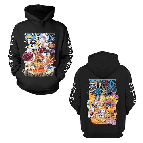 MAOKEI - One Piece Wano Arc Resume Epic Hoodie Style 1 - B0CJCLR66D